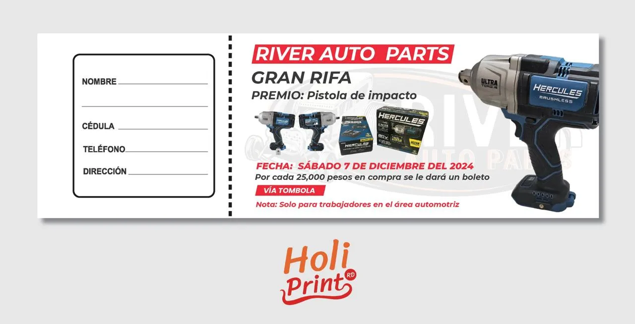 Boletos de rifa, foto 2